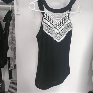 Black/white Summer top size XS/S